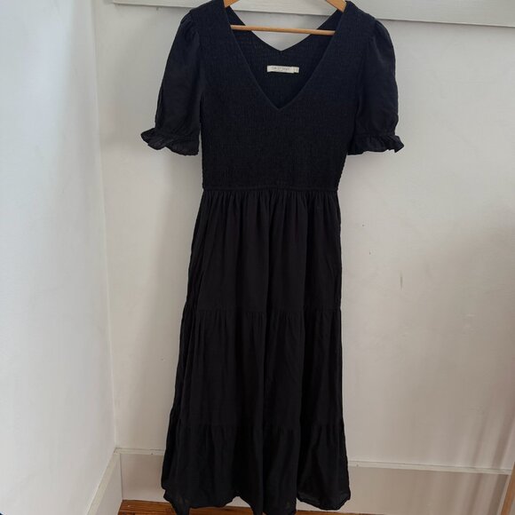 Christy Dawn  |  The Brooklyn Dress in Noir (Lined) - Picture 4 of 6